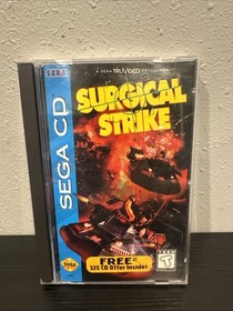 Surgical Strike - Sega CD - Complete in Box CIB 