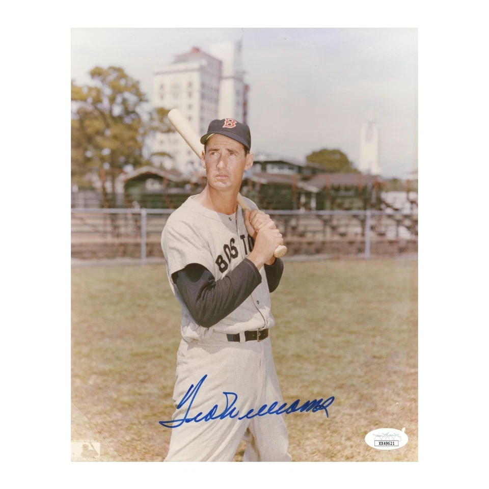 Ted Williams Signed Autographed 8x10 Photo Boston Red Sox JSA - Image 1 of 1