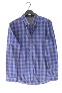✅ Tom Tailor camicetta per uomo taglia 54, XL a quadri blu di cotone ✅ - Foto 1 di 6