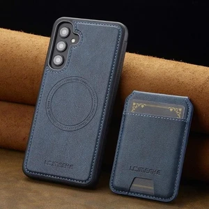 RFID Wallet Leather Case w/ MagSafe Magnetic For Samsung S25 S24 S23 S22 S21 S20 - Picture 1 of 68