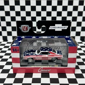 M2 Machines 1/64 1969 Chevrolet Camaro ZL-1 4thOf July S138 Oreilly Exclusive - Picture 1 of 8