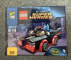 LEGO 2014 BATMAN CLASSIC TV SERIES BATMOBILE SDCC EXCLUSIVE - MINT - RARE