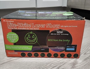 Mr. Christmas Lite-Write Laser Show Lights Sounds Projector Holiday Open Box - Picture 1 of 9