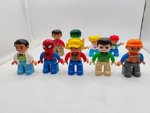 Lego Duplo Lot Of 9 Mini Action Figures - Picture 1 of 6