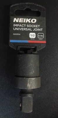NEIKO 02430A 1/2” Unidad Universal Junta Giratoria Adaptador de Enchufe | Cr-Mo Impact Gra Foto 1 de 4