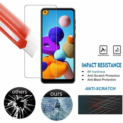 1 Pc Film Tempered Glass For Xiaomi Redmi Note 9S 9 Pro Max Screen Protector - Image 1 of 4