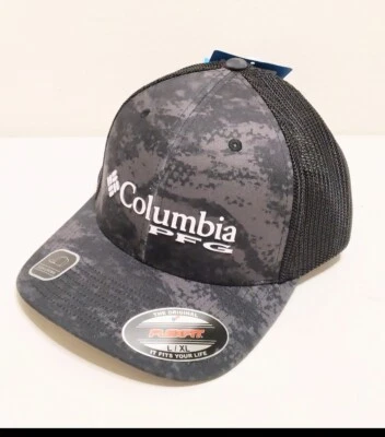 Gorra Columbia Sportswear PFG Trucker Talla: L/XL Color: Camuflaje Negra Foto 1 de 4