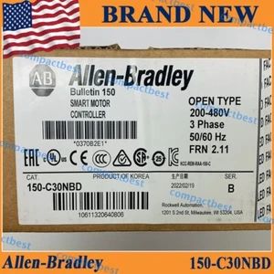 Allen-Bradley 150-C30NBD Brand New AB SMC-3 Smart Motor Controller 150 C30NBD - Picture 1 of 6