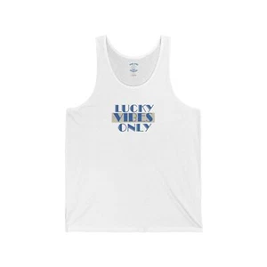 OVER HYPED Tank Tee to match Air Jordan Retro 3 Lucky Shorts--LUCKYVIBESONLY - Picture 1 of 3
