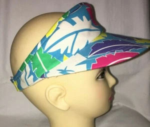 Sonnenhut Sport bunt Golf Tennis Sommer Strand Visiere Kappe Outdoor verstellbar - Bild 1 von 9