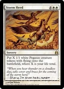 MTG - STORM HERD - Commander 2011 (R) - Picture 1 of 1