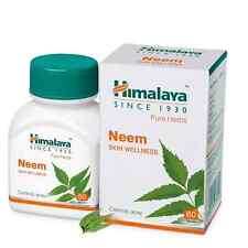 Neem By Himalaya Skin Wellness,acne free skin  60 Tablets| EXP 2025/26 Free ship