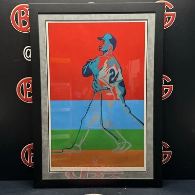 Ken Griffey Jr. Autographed Seattle Mariners Lithograph Frame Signed PSA - Image 1 of 4