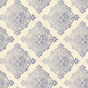 Mariposa tile - grey by Another Point Of View - 1/2 Yard, cotton fabric - Picture 1 of 2
