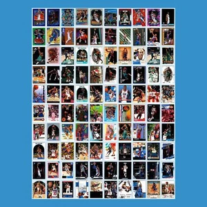 Detroit Pistons Lot 100 Basketball Cards HOF Stars Rookies Inserts Rodman Hill - Picture 1 of 12