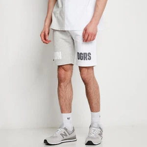 Pantalones cortos de sudor dúo de corte y costura de 11 grados gris/blanco - Imagen 1 de 2