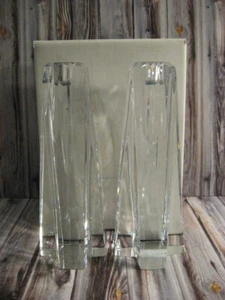 Lenox Ovations Crosswinds 8” Candlestick Holder Pair - Picture 1 of 2