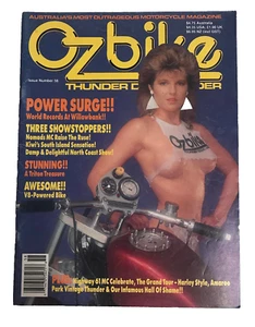 Ozbike Thunder Down Under 1990 Vintage Magazine Issue No.58 - Picture 1 of 9