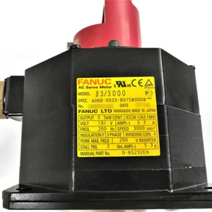 NEW FANUC A06B-0033-B075#0008 SERVO MOTOR A06B-0033-B075#0008 SHIP - Picture 1 of 4