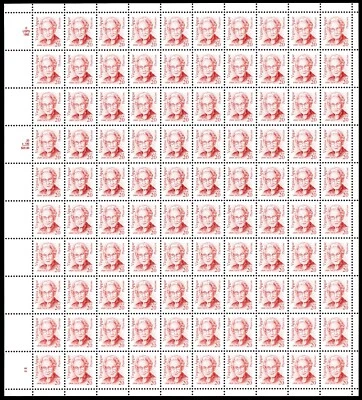 Scott #2179 Virginia Apgar Sheet of 100 Stamps - MNH P#B2 LL - Image 1 of 3