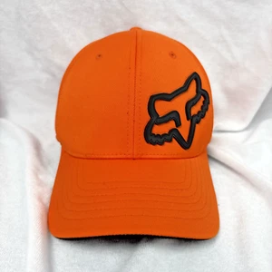Fox Racing Flex Fit bestickte Mütze orange Erwachsene Large/XL Kappe - Bild 1 von 9