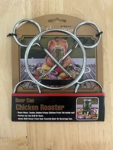 Mr. Bar-B-Q Premium Beer Can Chicken Roaster Perfect For The Grill or Oven NEW - Picture 1 of 2