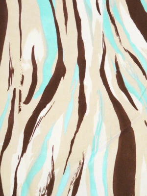 Abstract Stripe Cotton Voile Fabric Apparel   By the Yard     - Image 1 of 4