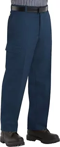 Red Kap Men's Industrial Cargo Pant, Navy - Picture 1 of 4