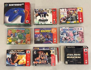 NINTENDO 64 N64 EMPTY BOX LOT OF 9 CONKERS STAR WARS RACER 007 MARIO PARTY 3 + - Picture 1 of 10