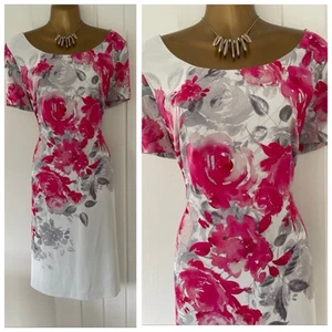 Jacques vert dress size 16 Pink Grey Mother Of The Bride Evening Wedding Party - Picture 1 of 12