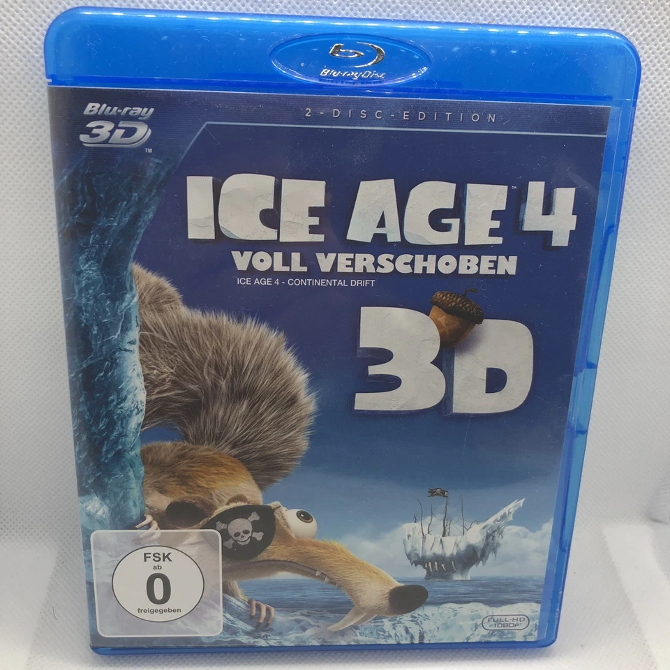 Ice Age 4 – Voll verschoben 3D Blu-ray 🐘❄️ - Bild 1 von 3