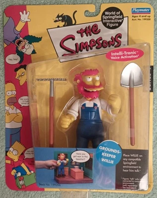 Playmates, World of Springfield, Los Simpson - Serie 4 - Groundskeeper Willie Foto 1 de 2