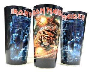 Iron Maiden Beer Trooper Cups x 3 Plastic Run For Your Lives Tour Germany 2025 - Picture 1 of 19