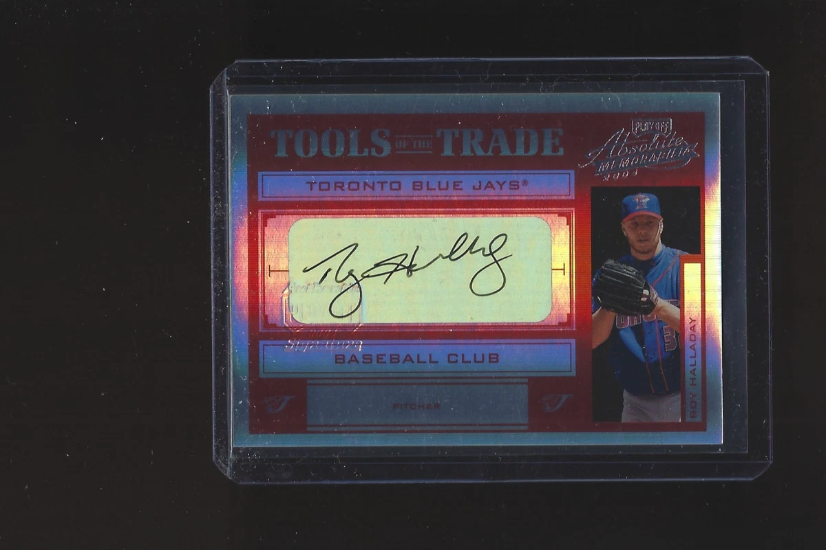Roy Halladay 多伦多蓝鸟队亲笔签名棒球集换卡和配件| eBay