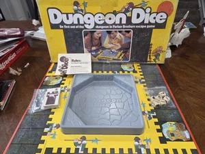 Vintage Dungeon Dice Board Game Parker Brothers 1977 Complete - Picture 1 of 14