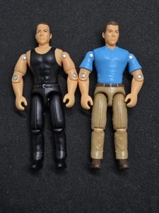 gi joe custom painted double impact figure set - Bild 1 von 3