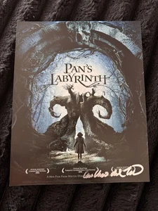 Guillermo Del Toro signiertes 8x10 Foto Pan’s Labyrinth - Bild 1 von 2