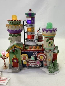 Dept 56 North Pole Series: Yummy Gumdrop Factory con scatola, funzionante - 56771 - Foto 1 di 13