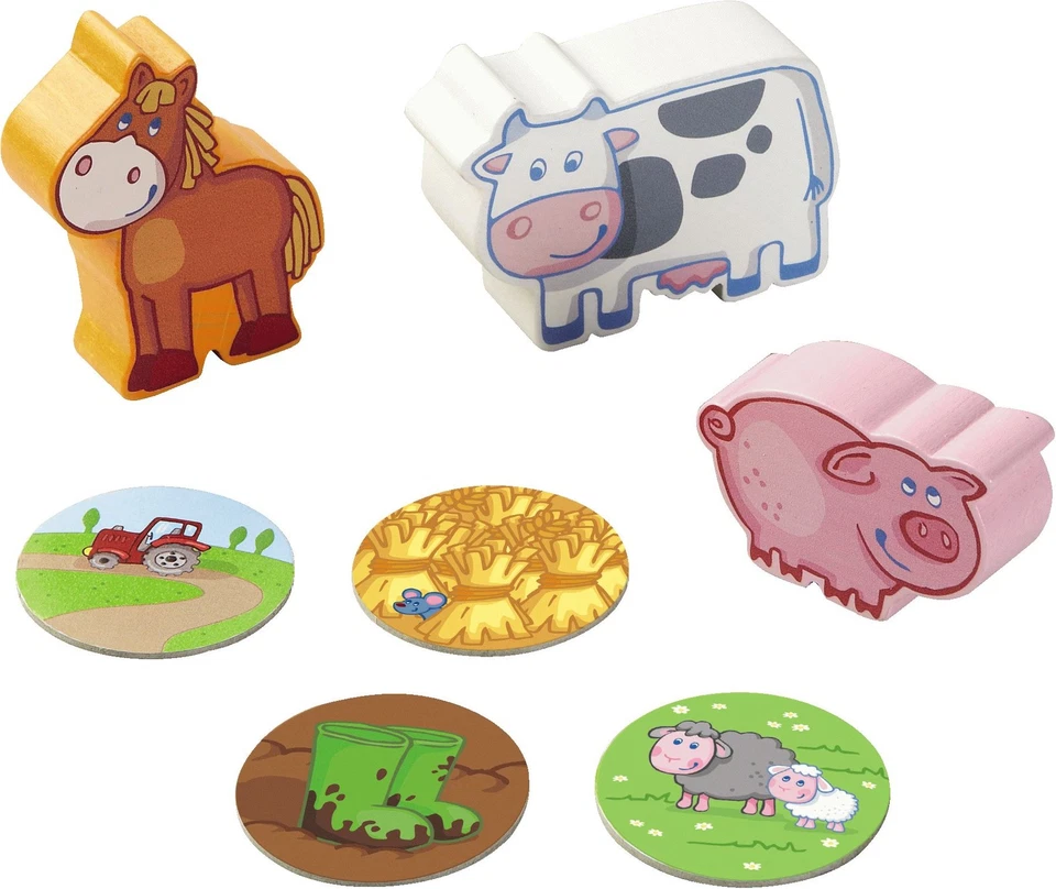 HABA Spielfiguren Tiere Meine erste Spielwelt Bauernhof 5582 + BONUS - Bild 1 von 1