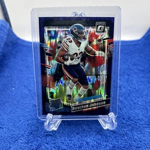 Roschon Johnson 2023-24 Optic NFL #217 Purple Shock Rookie Chicago Bears RC - Picture 1 of 2