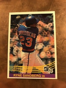 Ryne Sandberg 1984 Donruss #311  2nd year nmt-mt great corners and centering