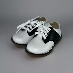 FootMates Saddle Shoes Cheer 3 Wide Lace-Up (Infant/Toddler/Little Kid) Leather - Picture 1 of 8
