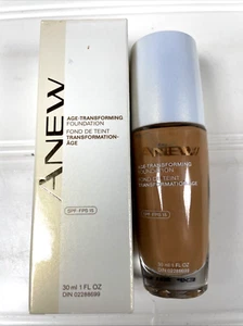Avon Foundation Anew Age Transforming Foundation SPF-15 Beige 1 fl oz - Picture 1 of 8
