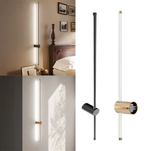 LED Wall Light Bedroom Long Strip Linear Lights Living Room Bar Decorative Lamp - Picture 1 of 36