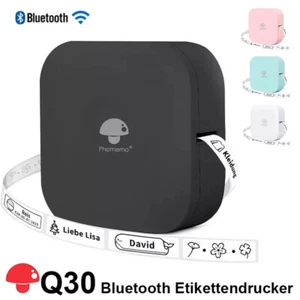 Phomemo Bluetooth Label Maker Machine Wireless Thermal Label Printer Sticker - Picture 1 of 21