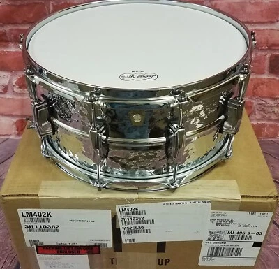 Малый барабан Ludwig Supraphonic 6,5x14 кованые хромированные имперские ушки дилер LM402K - Изображение 1 из 4