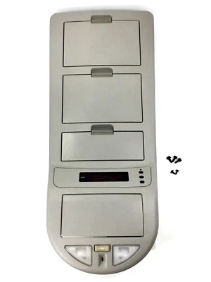 04-12 Nissan Titan Armada QX56 Front Overhead Roof Console Compartment Gray — 第 1/4 张图片