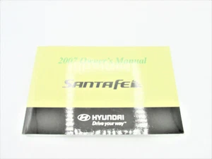 SANTA FE, 2007 Hyundai Santa Fe Owners Manual - Imagen 1 de 6
