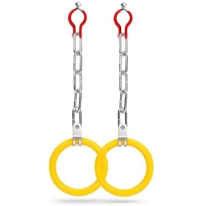SereneLife 2 Pcs Clamping Hoops for Gymnastic Bar-Monkey Ring Outdoor Backyard - Picture 1 of 5