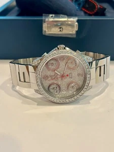Jacob & Co. 5 Five Time Zone MINT Diamond Face and Bezel - Picture 1 of 11